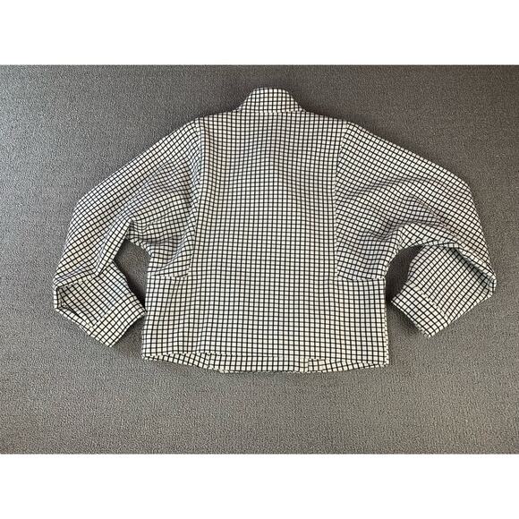 Cabi Suit Set Window Pane Pants & Blazer White Black Size Small - Picture 4 of 16